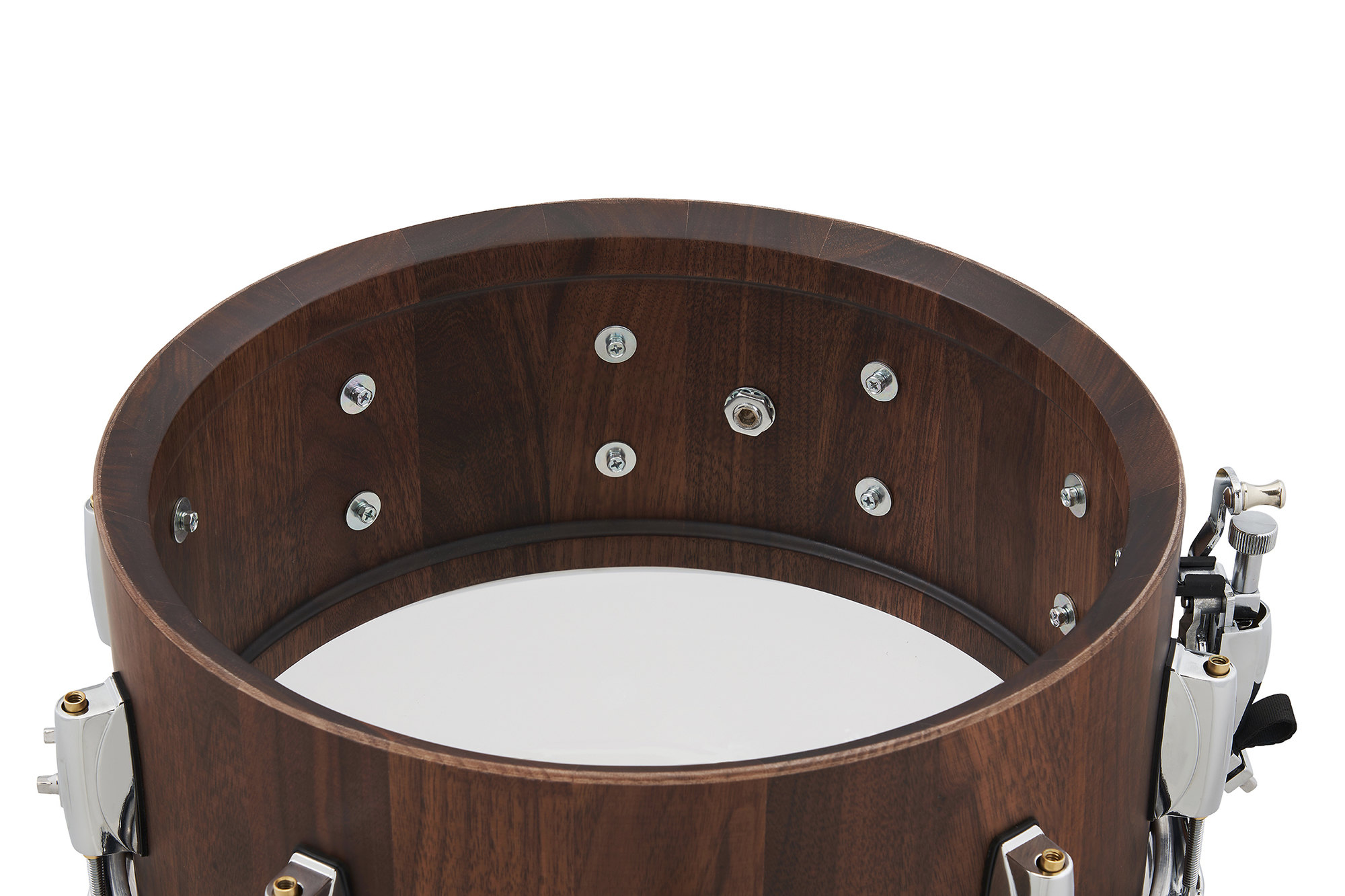 14x6,5" Snare  Drum Full Range Walnut Stave
